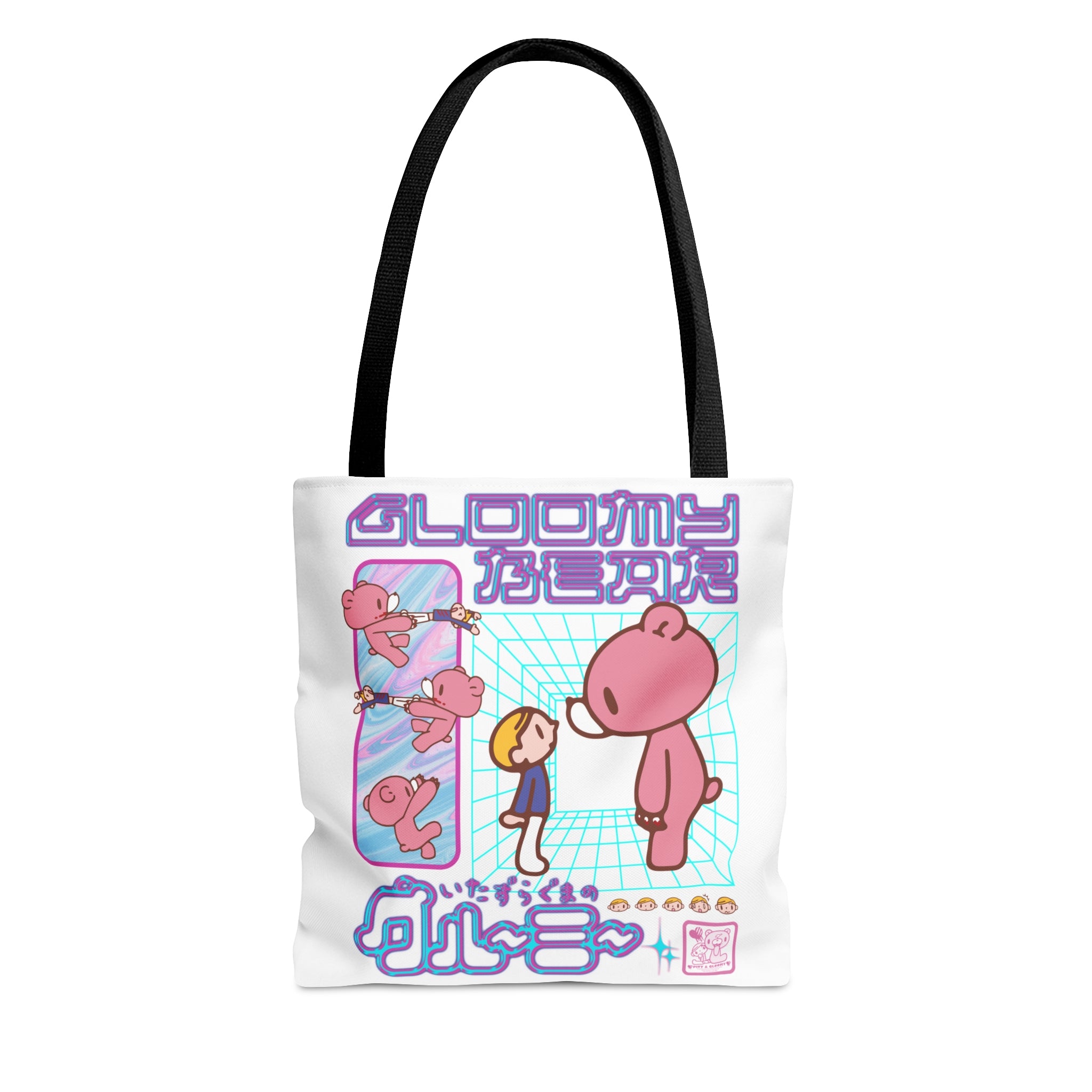 Gloomy Bear Y2K Vibes - Canvas Tote Bag